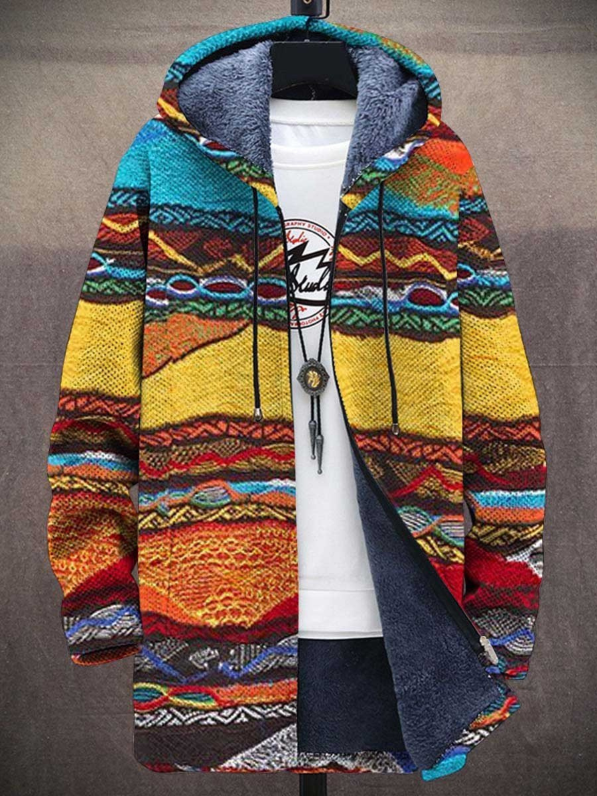 Jindalee | Luxus-Cardigan inspiriert von der Kunst