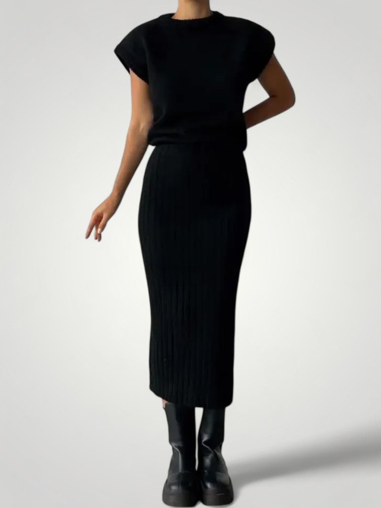 Ärmelloses Stricktop Damen im Modischen Look