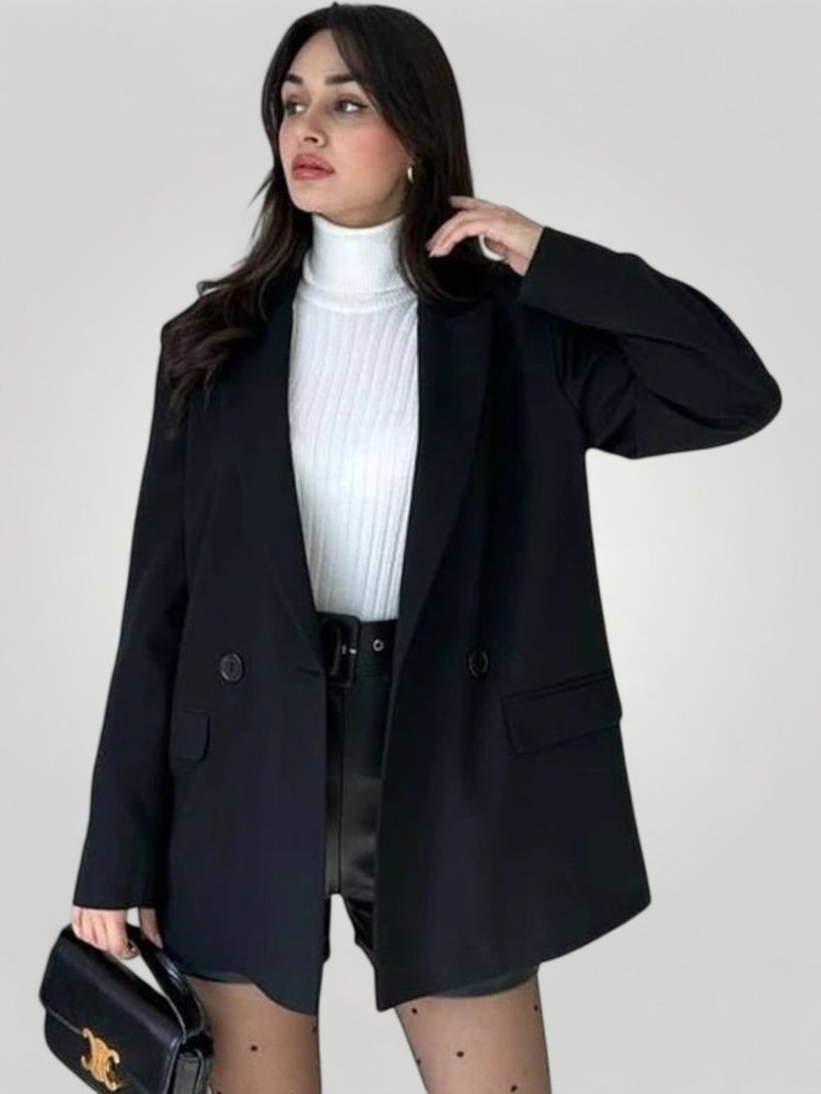 Eleganter Damenblazer mit Doppelreiher für Stil