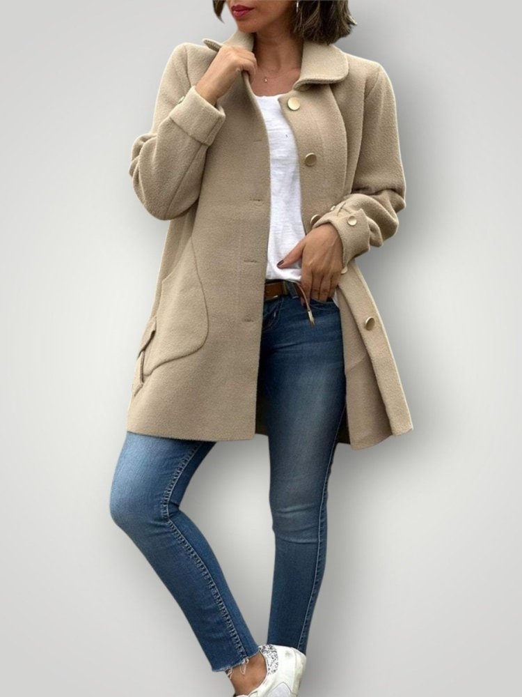Eleganter Kaschmirmantel für Damen mit Stil