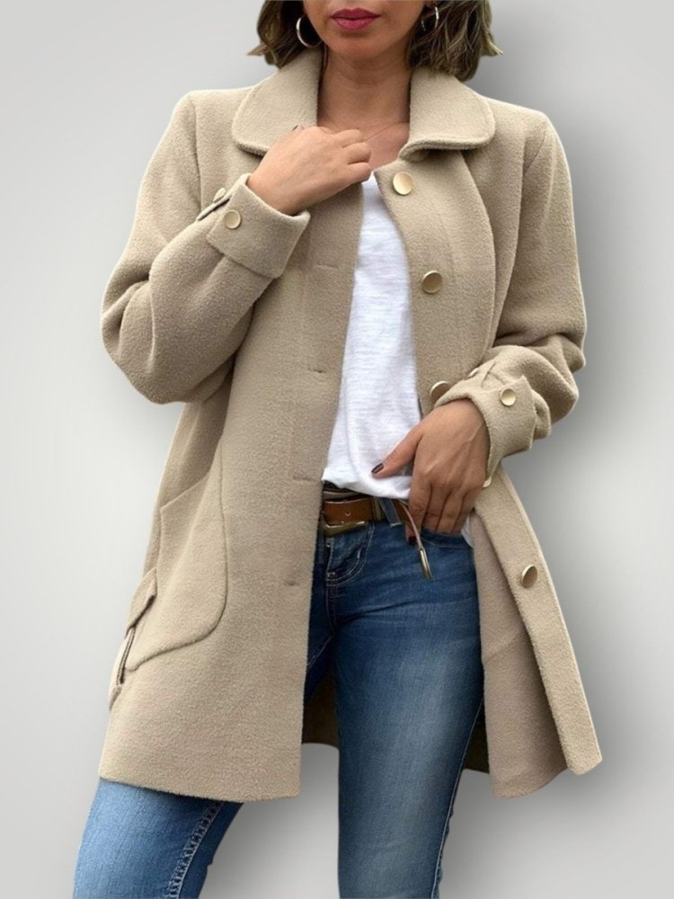 Eleganter Kaschmirmantel für Damen mit Stil