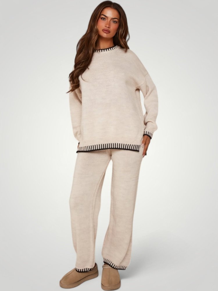 Elegantes Strickset Damen für Stil und Komfort