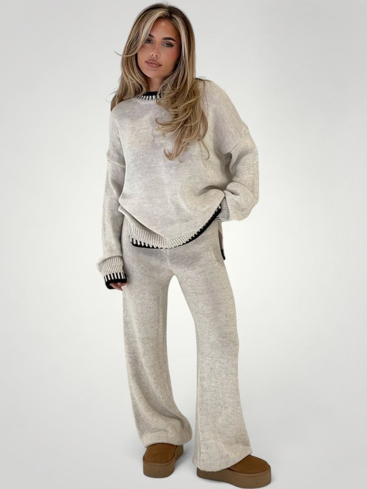 Elegantes Strickset Damen für Stil und Komfort