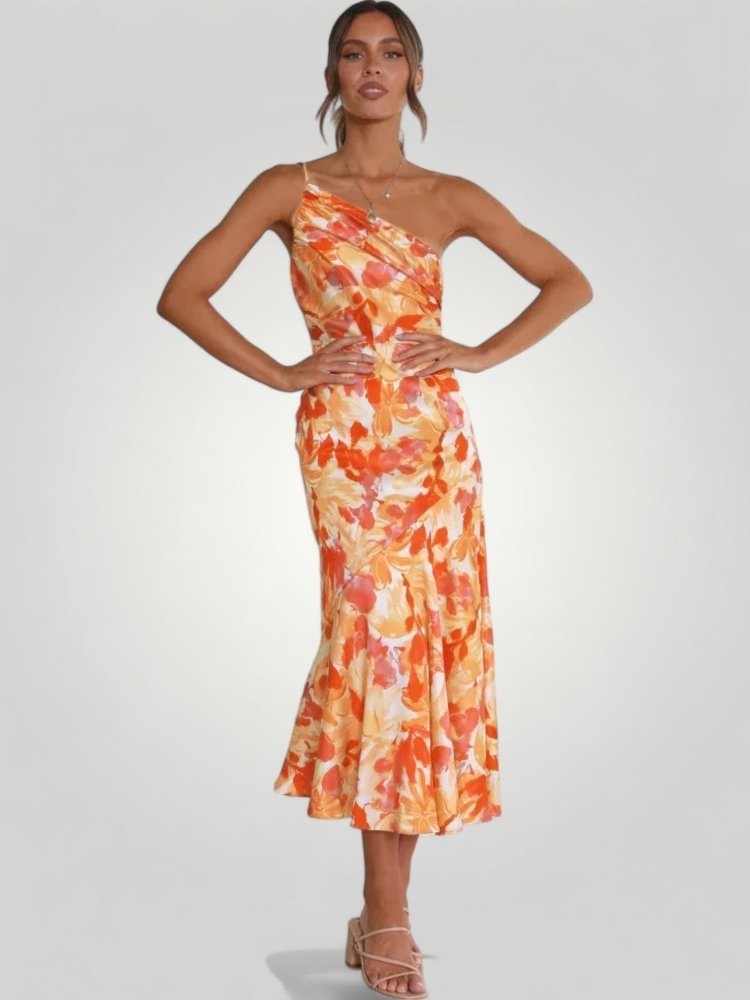 Kleid mit Blütenmuster für elegante Anlässe