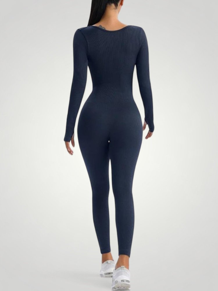 Shaping Jumpsuit Damen Elegant mit Bodyshaper-Effekt