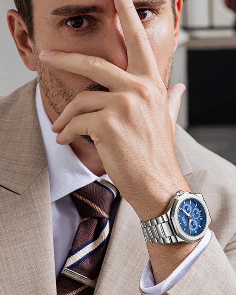 Stainless Steel Watch (Water-Resistant)