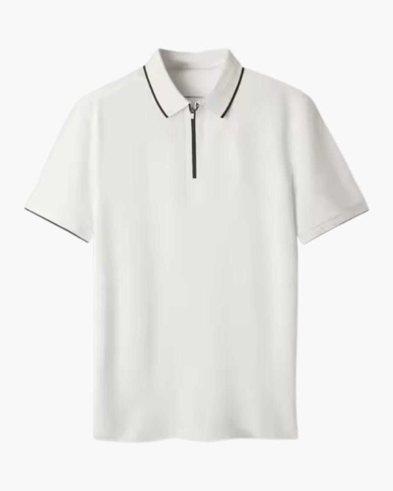 The Ridgeway Zip Polo