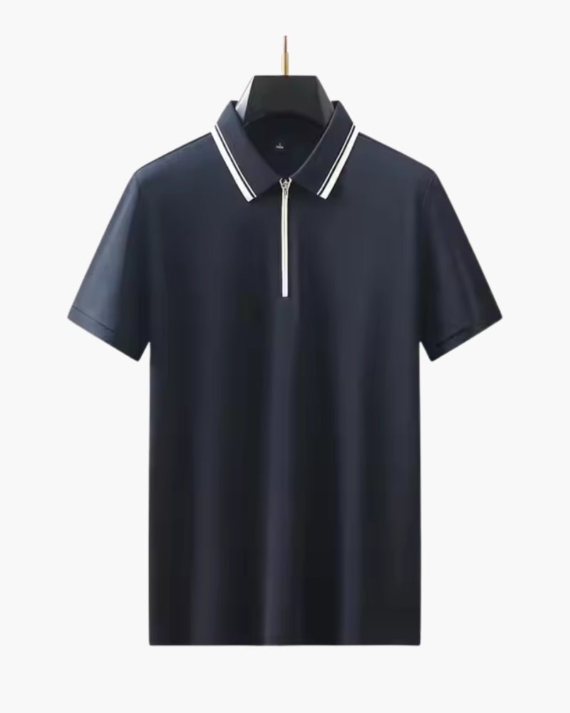 The Ridgeway Zip Polo